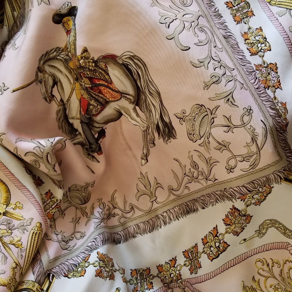 Vintage Hermes Paris Silk Scarf - Picture 8 of 8